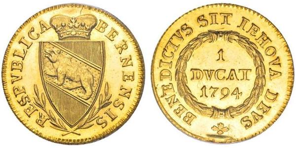 1 Ducat Schweiz Gold 