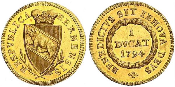 1 Ducat Schweiz Gold 