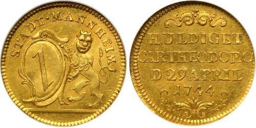 1 Ducat States of Germany Gold 