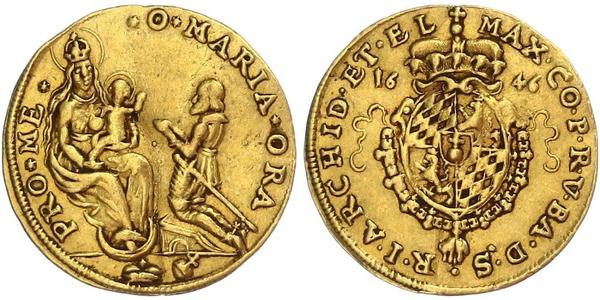 1 Ducat States of Germany Gold Maximilian I, Holy Roman Emperor (1459 - 1519)