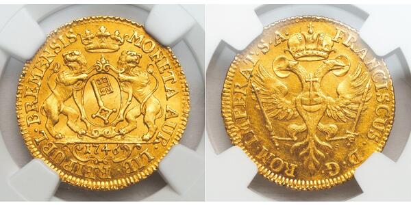 1 Ducat States of Germany Gold 