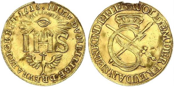 1 Ducat States of Germany Gold 