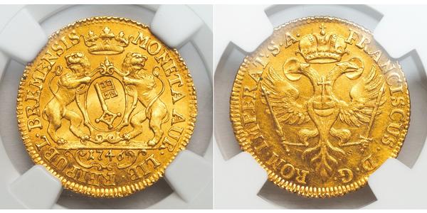 1 Ducat States of Germany Gold 