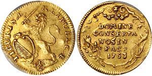 1 Ducat Switzerland Gold 