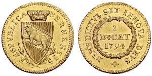 1 Ducat Switzerland Gold 