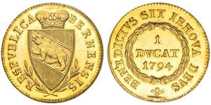 1 Ducat Switzerland Gold 