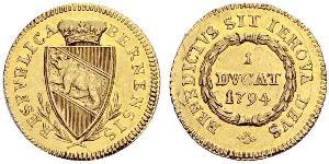 1 Ducat Switzerland Gold 