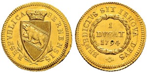 1 Ducat Switzerland Gold 