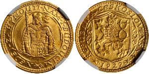 1 Ducat Tschechoslowakei  (1918-1992) Gold 