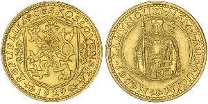 1 Ducat Tschechoslowakei  (1918-1992) Gold 