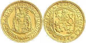 1 Ducat Tschechoslowakei  (1918-1992) Gold 