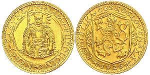 1 Ducat Tschechoslowakei  (1918-1992) Gold 