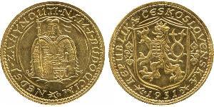 1 Ducat Tschechoslowakei  (1918-1992) Gold 