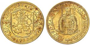 1 Ducat Tschechoslowakei  (1918-1992) Gold 