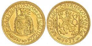 1 Ducat Tschechoslowakei  (1918-1992) Gold 