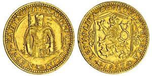 1 Ducat Tschechoslowakei  (1918-1992) Gold 