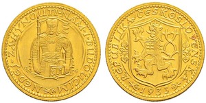 1 Ducat Tschechoslowakei  (1918-1992) Gold 