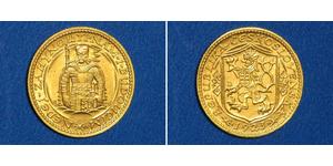 1 Ducat Tschechoslowakei  (1918-1992) Gold 