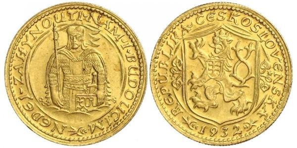 1 Ducat Tschechoslowakei  (1918-1992) Gold 