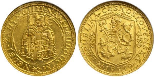 1 Ducat Tschechoslowakei  (1918-1992) Gold 