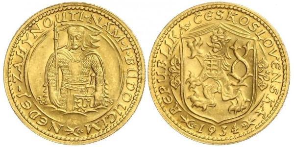 1 Ducat Tschechoslowakei  (1918-1992) Gold 