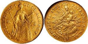 1 Ducat Ungarn Gold Maria Theresa of Austria (1717 - 1780)