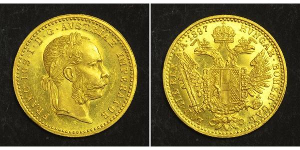 1 Ducat Österreich-Ungarn (1867-1918) Gold Franz Joseph I (1830 - 1916)