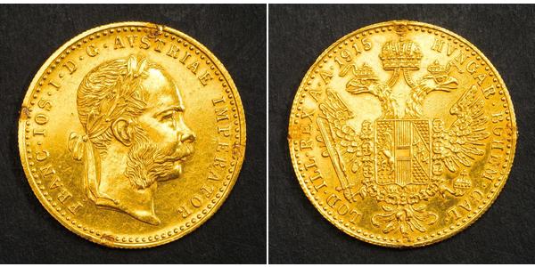 1 Ducat Österreich-Ungarn (1867-1918) Gold Franz Joseph I (1830 - 1916)