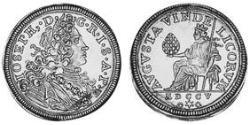 1 Ducat Augsbourg (1276 - 1803) Or Joseph Ier du Saint-Empire(1678 -1711)