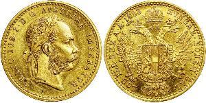 1 Ducat Autriche-Hongrie (1867-1918) Or Franz Joseph I (1830 - 1916)