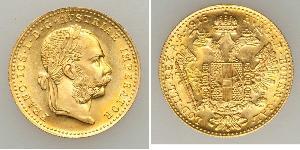 1 Ducat Autriche-Hongrie (1867-1918) Or Franz Joseph I (1830 - 1916)