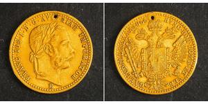 1 Ducat Autriche-Hongrie (1867-1918) Or Franz Joseph I (1830 - 1916)