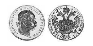 1 Ducat Autriche-Hongrie (1867-1918) Or Franz Joseph I (1830 - 1916)