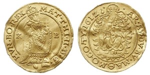 1 Ducat Habsburg Empire (1526-1804) Or Matthias, Holy Roman Emperor (1557 - 1619)