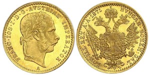 1 Ducat Habsburg Empire (1526-1804) Or Franz Joseph I (1830 - 1916)