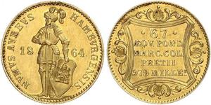 1 Ducat Hambourg Or 