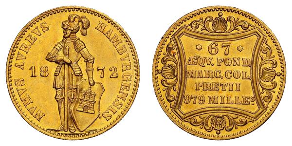 1 Ducat Hambourg Or 