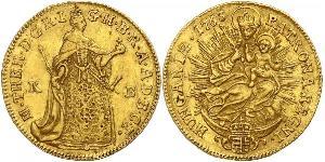 1 Ducat Hongrie Or Maria Theresa of Austria (1717 - 1780)