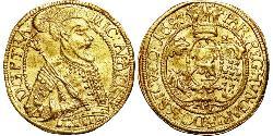 1 Ducat Principality of Transylvania (1571-1711) Or Abaffi Ier (1632 - 1690)