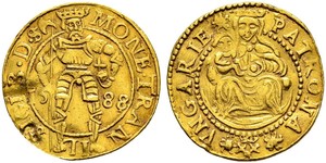 1 Ducat Principality of Transylvania (1571-1711) Or Sigismond Ier Báthory (1572 -1613)