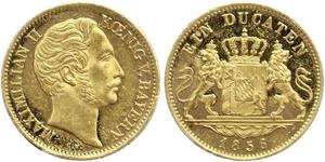 1 Ducat Royaume de Bavière (1806 - 1918) Or Maximilien II de Bavière(1811 - 1864)