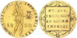 1 Ducat Royaume des Pays-Bas (1815 - ) Or 