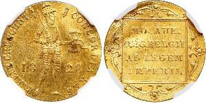 1 Ducat Royaume des Pays-Bas (1815 - ) Or 