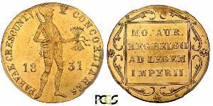 1 Ducat Royaume des Pays-Bas (1815 - ) Or 