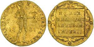 1 Ducat Royaume des Pays-Bas (1815 - ) Or 