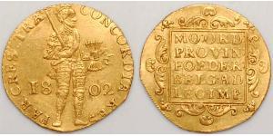 1 Ducat Royaume des Pays-Bas (1815 - ) Or 