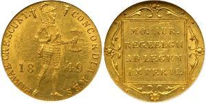 1 Ducat Royaume des Pays-Bas (1815 - ) Or 