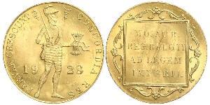 1 Ducat Royaume des Pays-Bas (1815 - ) Or 