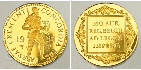 1 Ducat Royaume des Pays-Bas (1815 - ) Or 