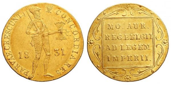 1 Ducat Royaume des Pays-Bas (1815 - ) Or 